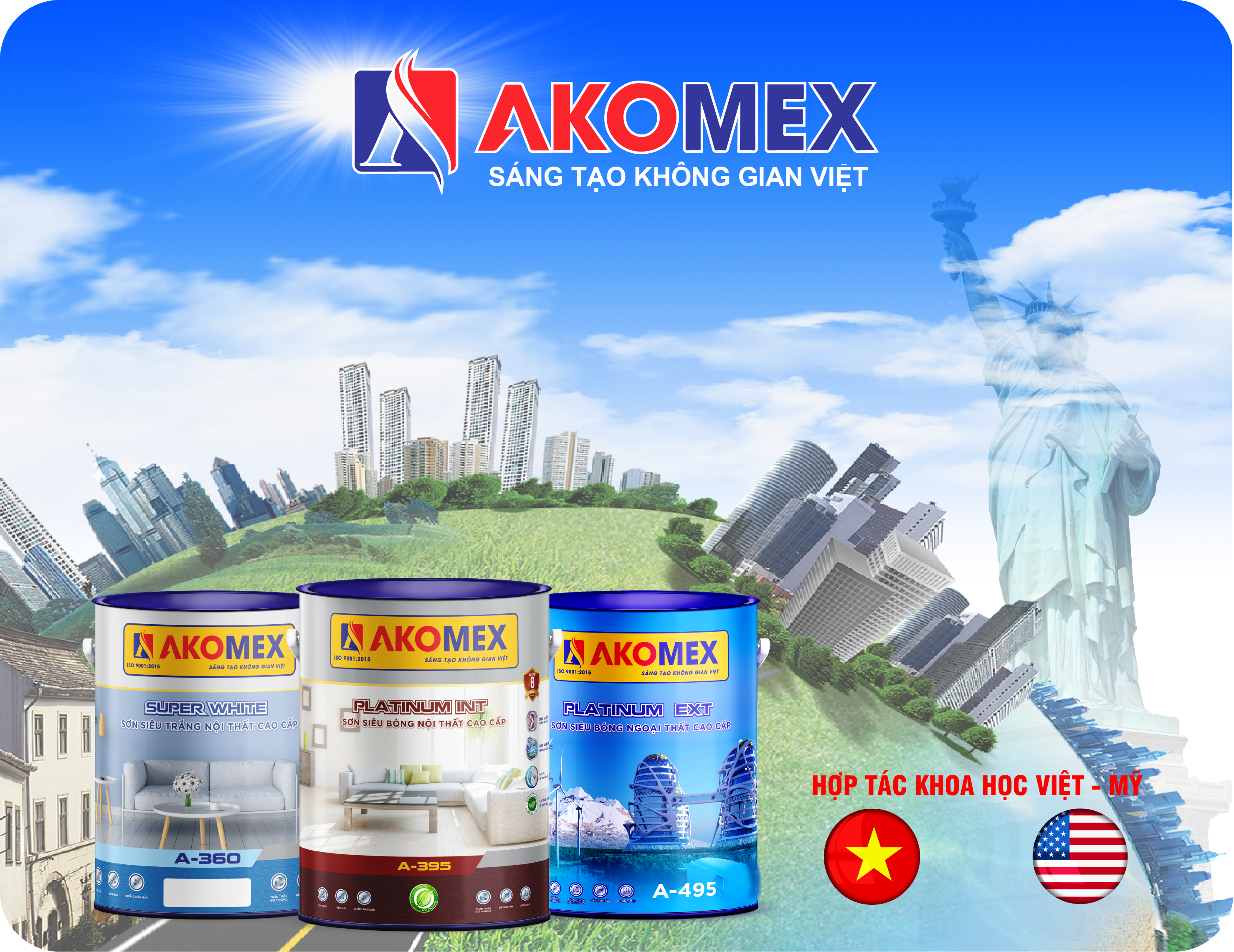 GIỚI THIỆU HÃNG SƠN AKOMEX